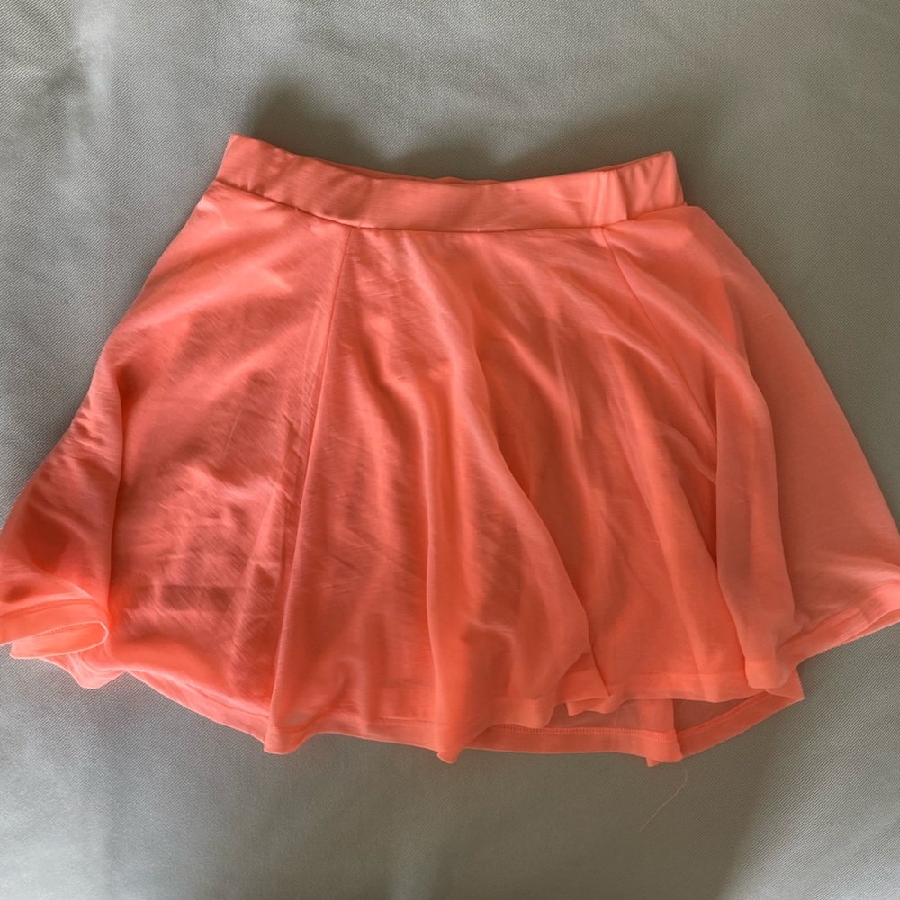 Neon Pink Mini Skirt